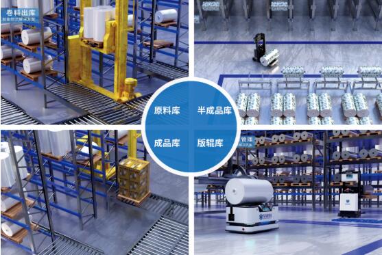 蓝芯科技包装工厂智能物流解决方案